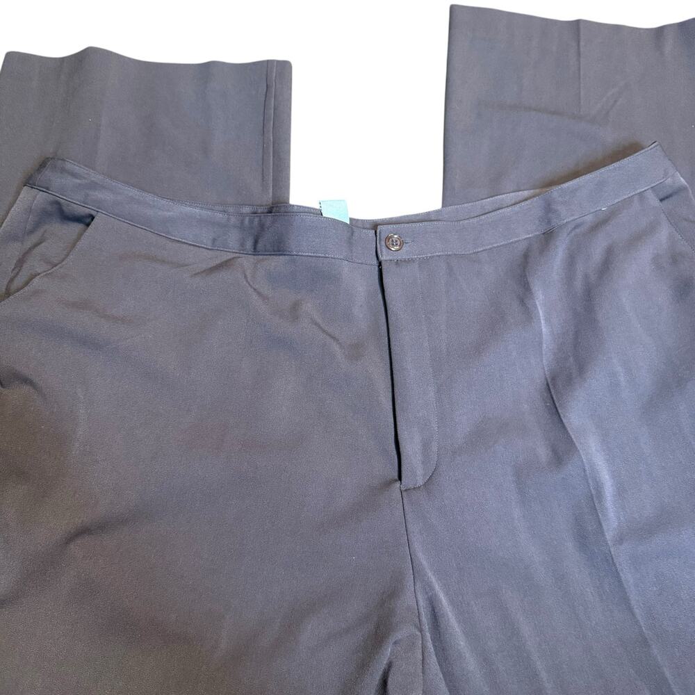 Chelsea Studio Brown Dress Pants, Women's Plus Size 30W